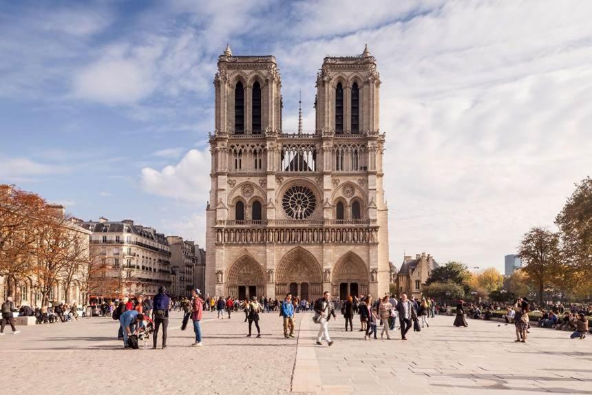 Appartement Quartier Emily In Paris Notre Dame Esterno foto